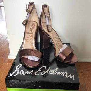 Sam Edelman yaro pink block heel 6M
